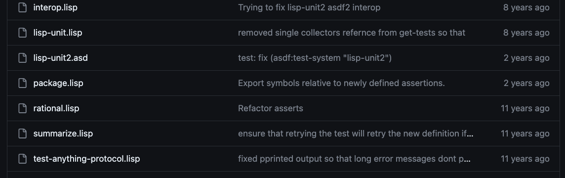 Awesome Lisp Unit2